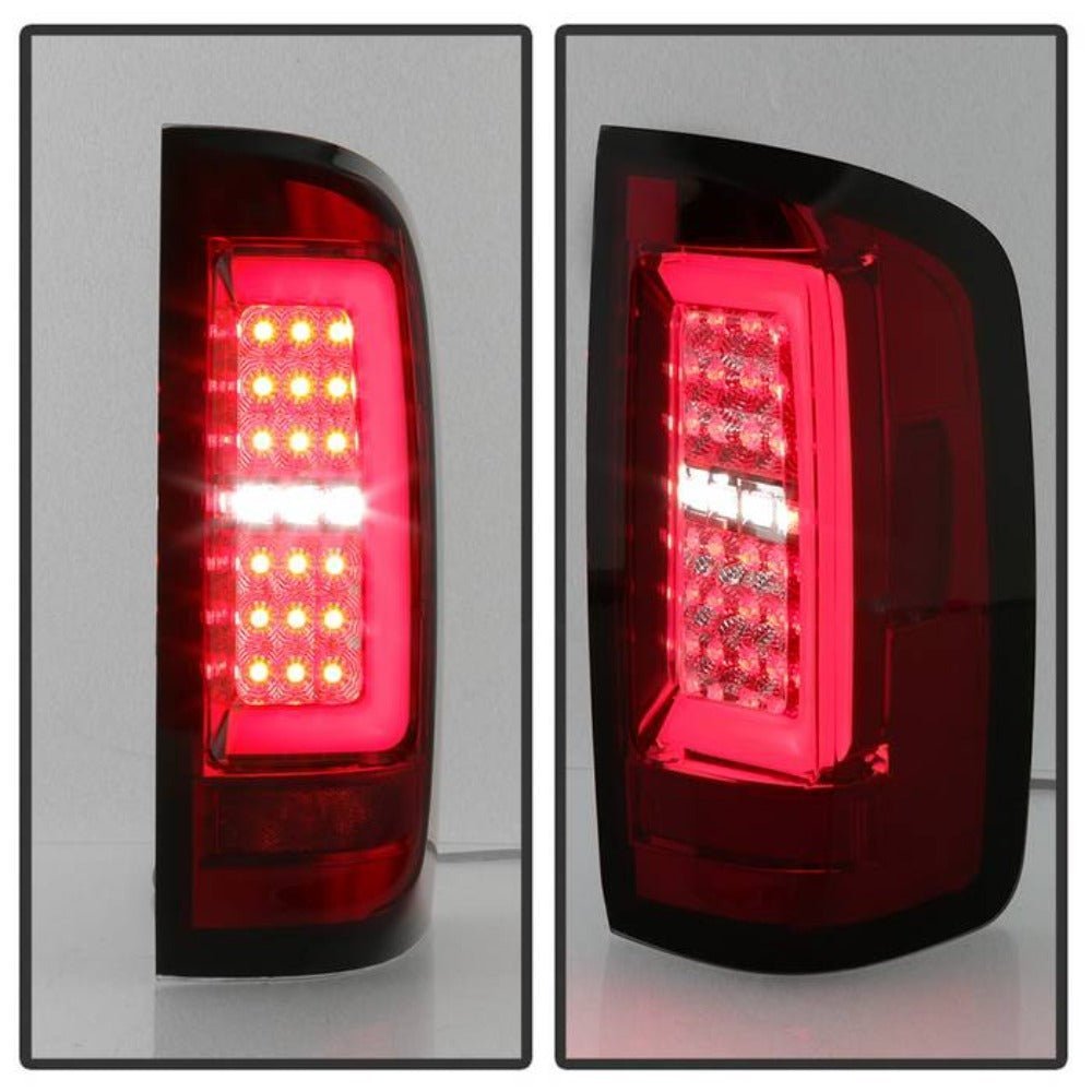 Chevy Colorado 2015-2019 / GMC Canyon 2015-2019 LED Tail Lights - Red Clear