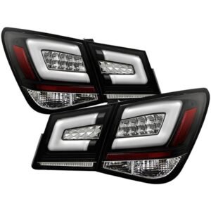 Chevy Cruze 2011-2015 Cruze Limited 2016 Light Bar LED Tail Lights - Black - Image 1