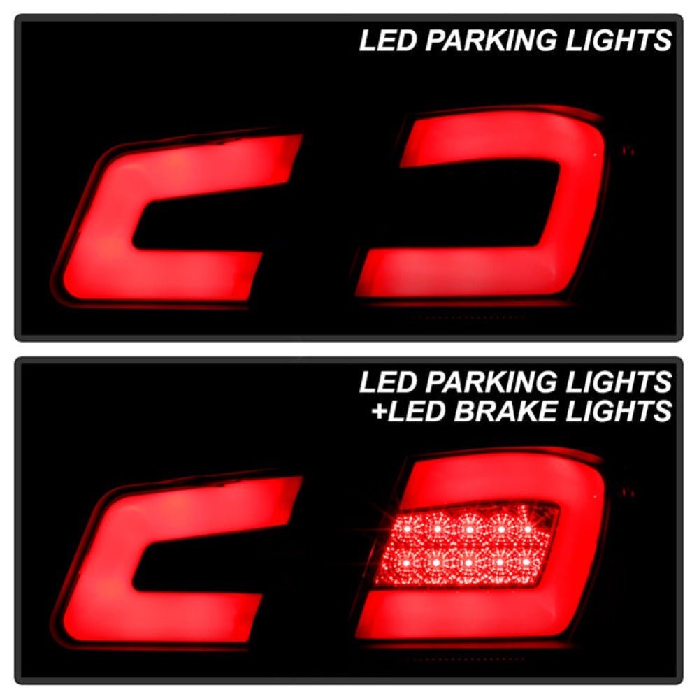 Chevy Cruze 2011-2015 Cruze Limited 2016 Light Bar LED Tail Lights - Black