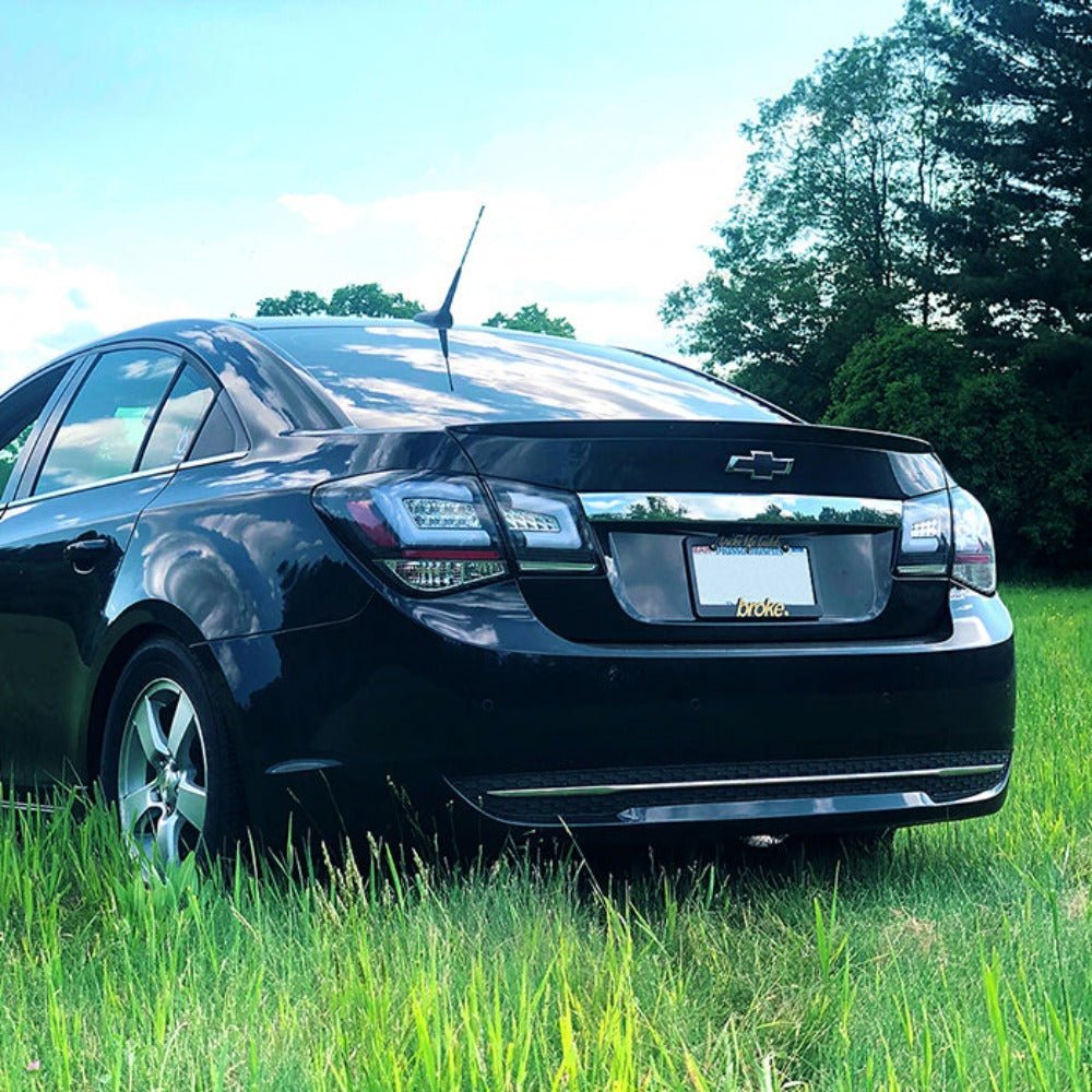 Chevy Cruze 2011-2015 Cruze Limited 2016 Light Bar LED Tail Lights - Black