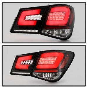 Chevy Cruze 2011-2015 Cruze Limited 2016 Light Bar LED Tail Lights - Black - Image 8
