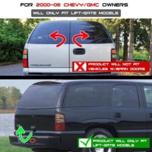 Chevy Suburban/Tahoe 1500/2500 00-06 / GMC Yukon/Yukon XL 00-06 / GMC Yukon Denali/Denali XL 01-06 Euro Style Tail Lights - Chrome - Image 2