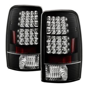 Chevy Suburban/Tahoe 1500/2500 00-06 / GMC Yukon/Yukon XL 00-06 / GMC Yukon Denali/Denali XL 01-06 LED Tail Lights - Black - Image 1