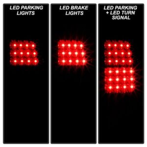Chevy Suburban/Tahoe 1500/2500 00-06 / GMC Yukon/Yukon XL 00-06 / GMC Yukon Denali/Denali XL 01-06 LED Tail Lights - Black - Image 10
