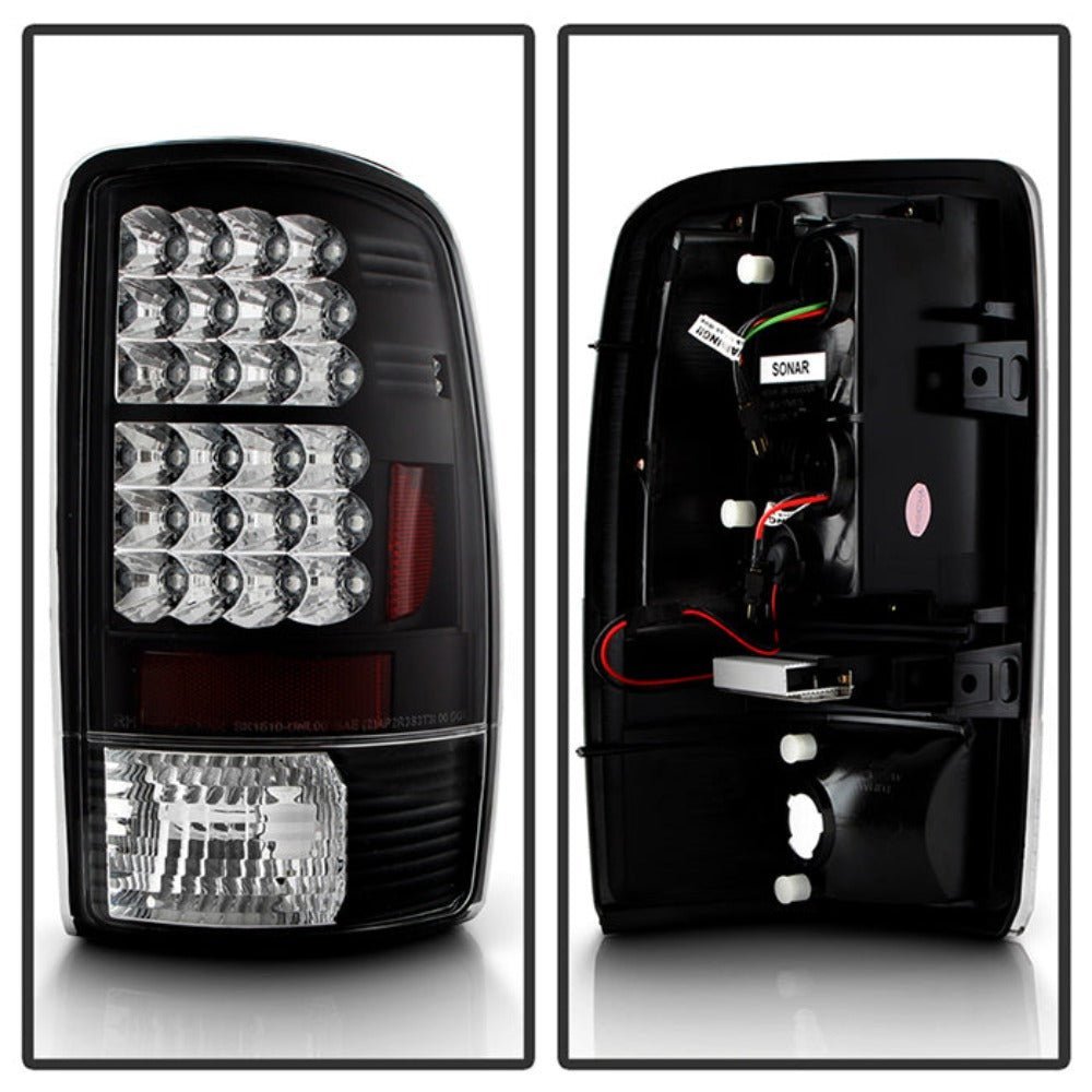 Chevy Suburban/Tahoe 1500/2500 00-06 / GMC Yukon/Yukon XL 00-06 / GMC Yukon Denali/Denali XL 01-06 LED Tail Lights - Black