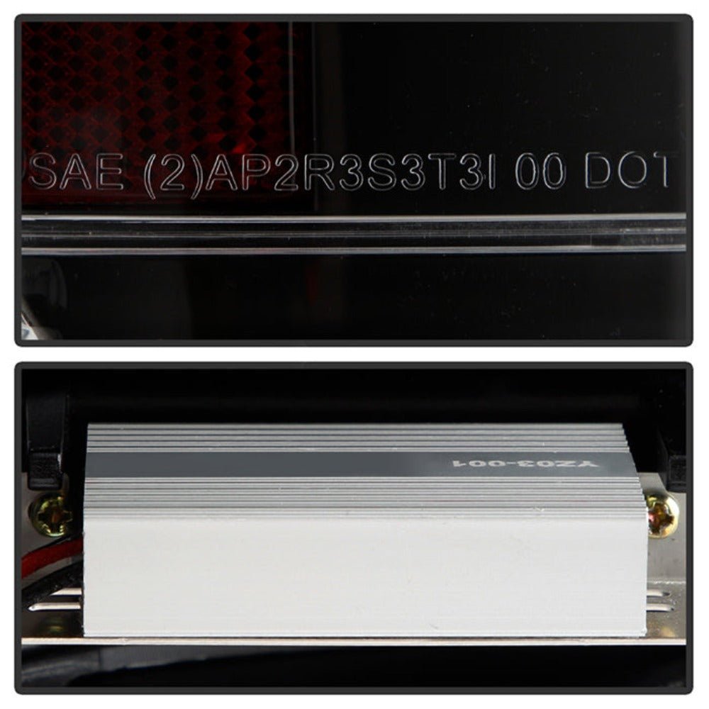 Chevy Suburban/Tahoe 1500/2500 00-06 / GMC Yukon/Yukon XL 00-06 / GMC Yukon Denali/Denali XL 01-06 LED Tail Lights - Black