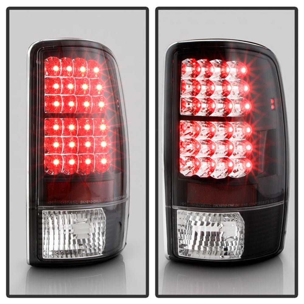 Chevy Suburban/Tahoe 1500/2500 00-06 / GMC Yukon/Yukon XL 00-06 / GMC Yukon Denali/Denali XL 01-06 LED Tail Lights - Black