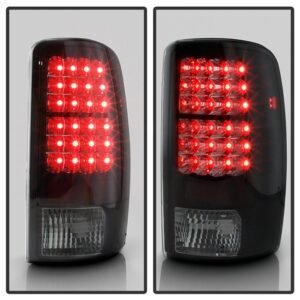 Chevy Suburban/Tahoe 1500/2500 00-06 / GMC Yukon/Yukon XL 00-06 / GMC Yukon Denali/Denali XL 01-06 LED Tail Lights - Black Smoke - Image 7