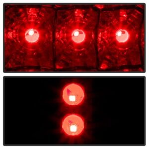 Chevy Suburban/Tahoe 1500/2500 00-06 / GMC Yukon/Yukon XL 00-06 / GMC Yukon Denali/Denali XL 01-06 LED Tail Lights - Black Smoke - Image 9