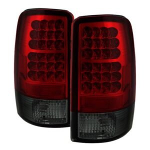 Chevy Suburban/Tahoe 1500/2500 00-06 / GMC Yukon/Yukon XL 00-06 / GMC Yukon Denali/Denali XL 01-06 LED Tail Lights - Red Smoke - Image 1