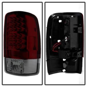 Chevy Suburban/Tahoe 1500/2500 00-06 / GMC Yukon/Yukon XL 00-06 / GMC Yukon Denali/Denali XL 01-06 LED Tail Lights - Red Smoke - Image 2
