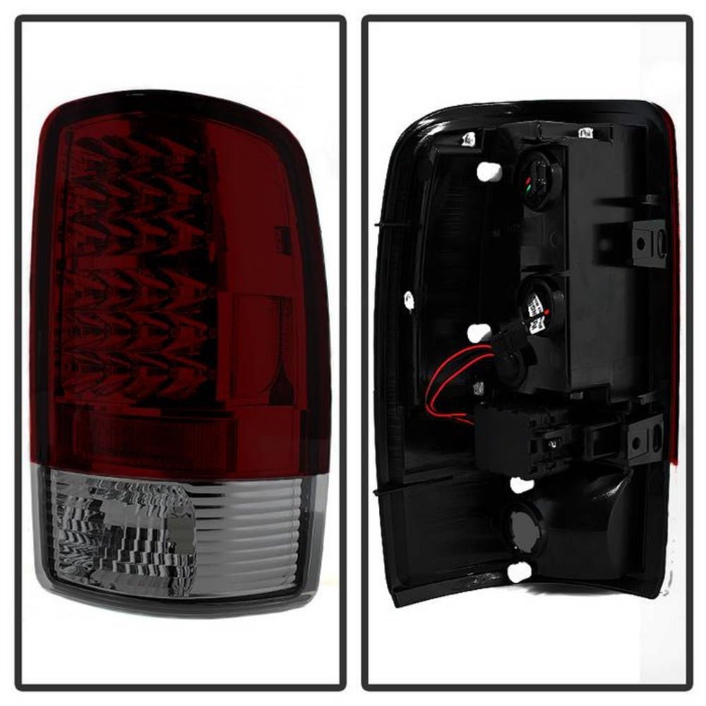 Chevy Suburban/Tahoe 1500/2500 00-06 / GMC Yukon/Yukon XL 00-06 / GMC Yukon Denali/Denali XL 01-06 LED Tail Lights - Red Smoke