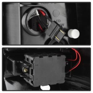 Chevy Suburban/Tahoe 1500/2500 00-06 / GMC Yukon/Yukon XL 00-06 / GMC Yukon Denali/Denali XL 01-06 LED Tail Lights - Black - Image 5