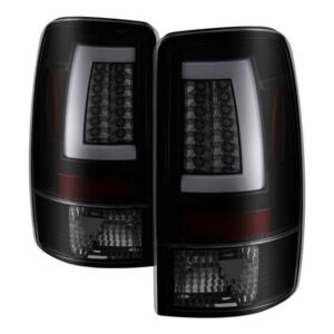 Chevy Suburban/Tahoe 1500/2500 00-06 / GMC Yukon/Yukon XL 00-06 / GMC Yukon Denali/Denali XL 01-06 Version 2 LED Tail Lights - Black Smoke - Image 1