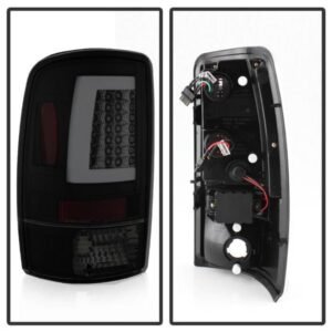 Chevy Suburban/Tahoe 1500/2500 00-06 / GMC Yukon/Yukon XL 00-06 / GMC Yukon Denali/Denali XL 01-06 Version 2 LED Tail Lights - Black Smoke - Image 2