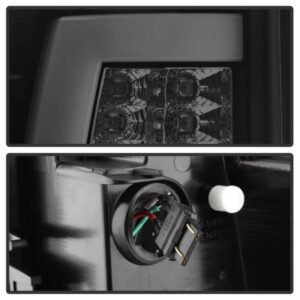 Chevy Suburban/Tahoe 1500/2500 00-06 / GMC Yukon/Yukon XL 00-06 / GMC Yukon Denali/Denali XL 01-06 Version 2 LED Tail Lights - Black Smoke - Image 3