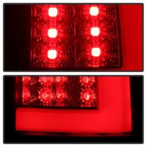 Chevy Suburban/Tahoe 1500/2500 00-06 / GMC Yukon/Yukon XL 00-06 / GMC Yukon Denali/Denali XL 01-06 Version 2 LED Tail Lights - Black Smoke - Image 7