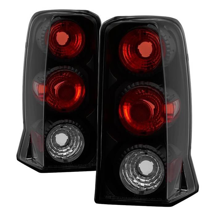 Cadillac Escalade SUV ( Not EXT ) 02-06 Tail Lights - Black Smoke
