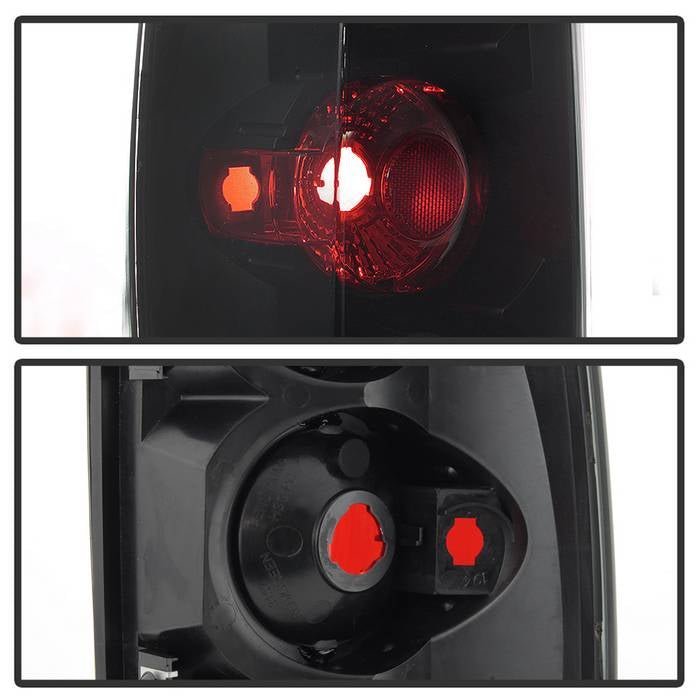 Cadillac Escalade SUV ( Not EXT ) 02-06 Tail Lights - Black Smoke