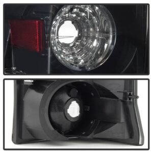 Cadillac Escalade SUV ( Not EXT ) 02-06 Tail Lights - Black Smoke - Image 4