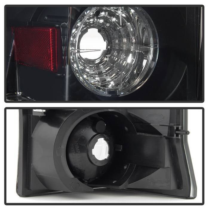 Cadillac Escalade SUV ( Not EXT ) 02-06 Tail Lights - Black Smoke