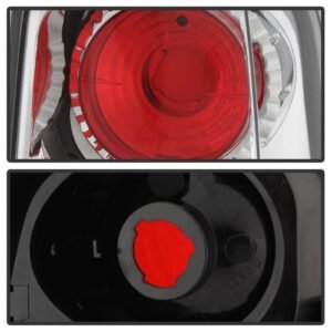 Cadillac Escalade SUV ( Not EXT ) 02-06 Euro Style Tail Lights - Chrome - Image 3