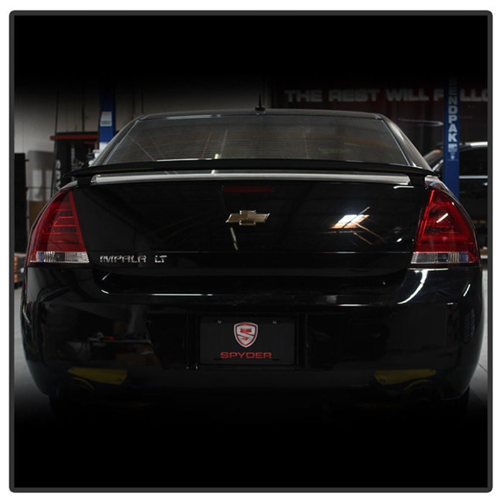 Chevy Impala 06-13 / Impala Limited 14-16 LED Tail Lights - Red Clear