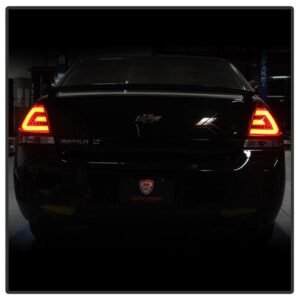 Chevy Impala 06-13 / Impala Limited 14-16 LED Tail Lights - Red Clear - Image 9