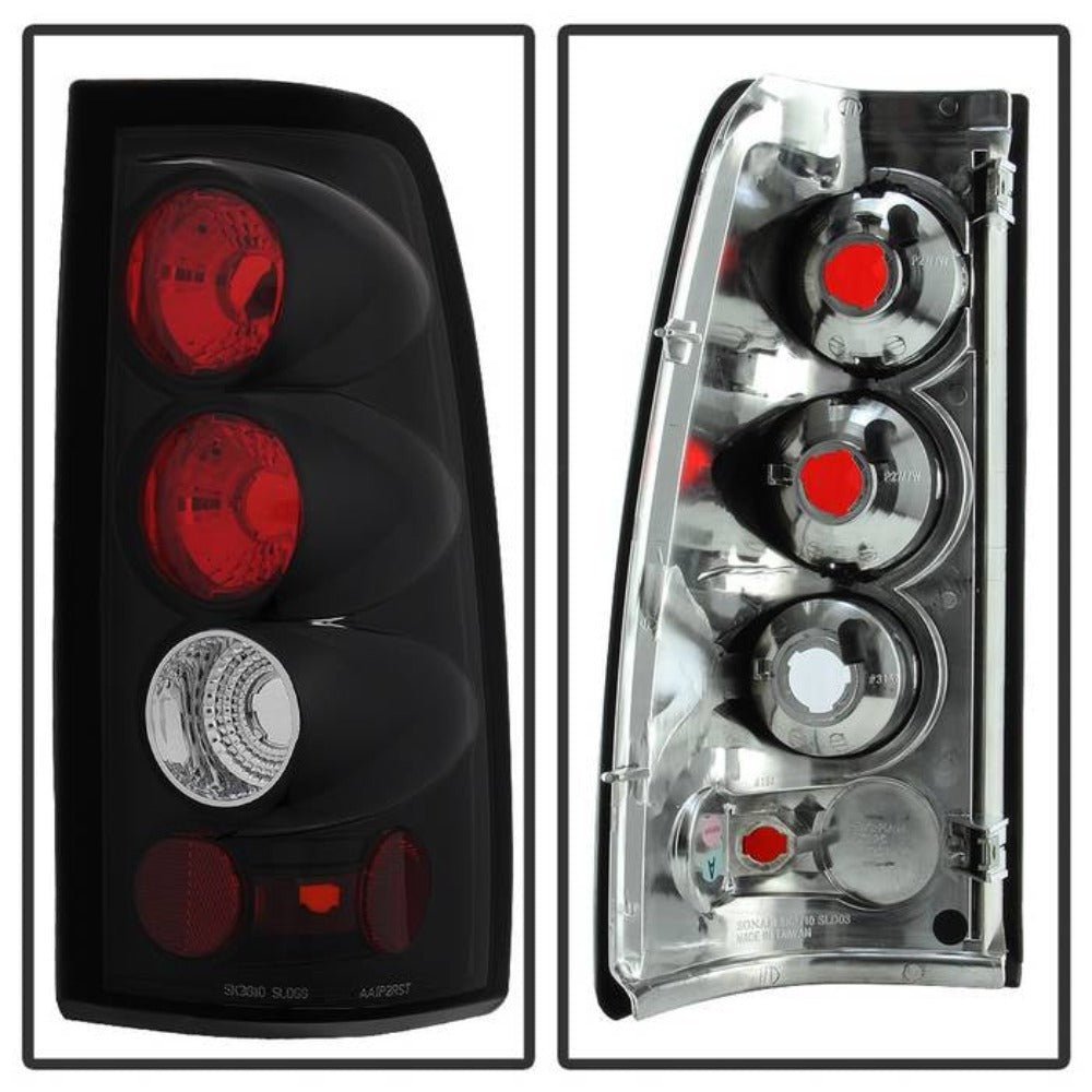 Chevy Silverado 1500/2500 03-06 Silverado Classic 2007 Euro Style Tail Lights - Black