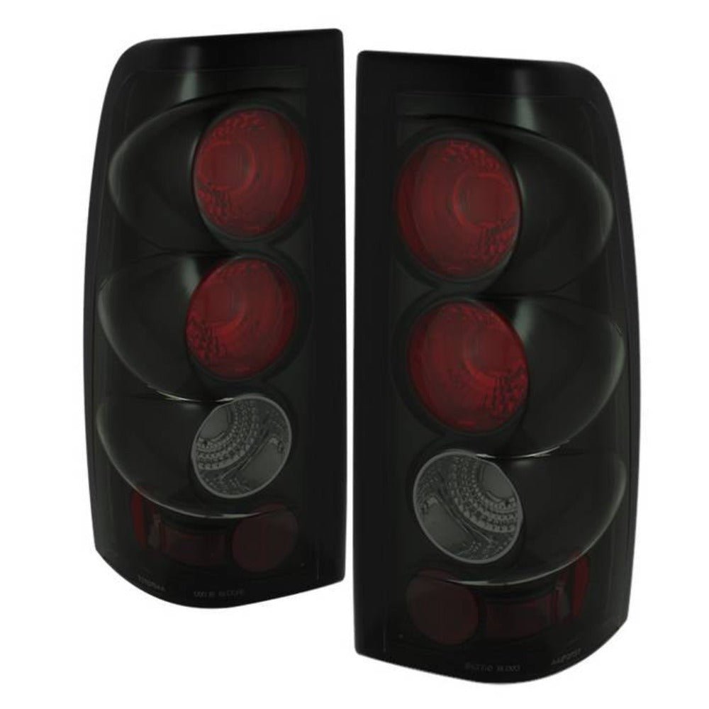Chevy Silverado 1500/2500 03-06 Silverado Classic 2007 Euro Style Tail Lights - Black Smoke