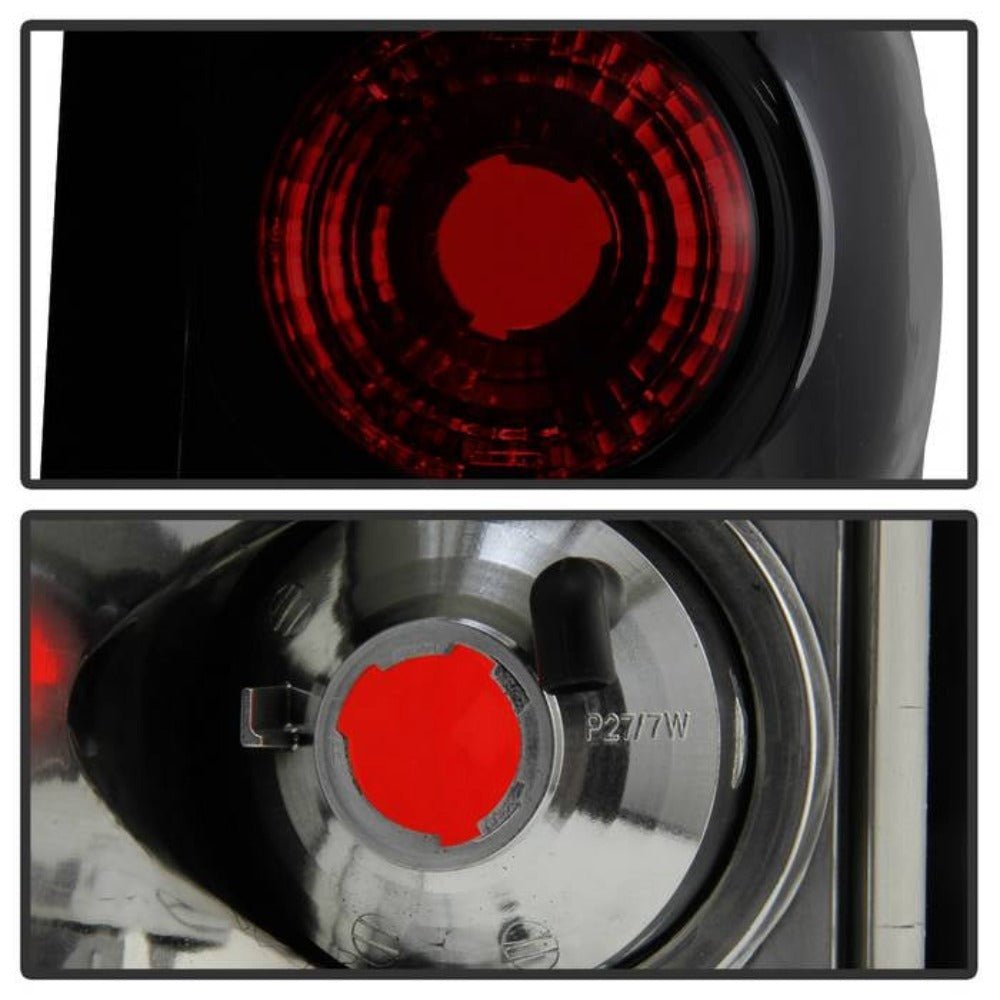 Chevy Silverado 1500/2500 03-06 Silverado Classic 2007 Euro Style Tail Lights - Black Smoke