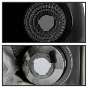 Chevy Silverado 1500/2500 03-06 Silverado Classic 2007 Euro Style Tail Lights - Black Smoke - Image 5