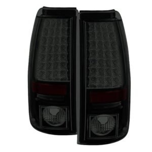 Chevy Silverado 1500/2500 03-06 Silverado Classic 2007 LED Tail Lights - Black Smoke - Image 1