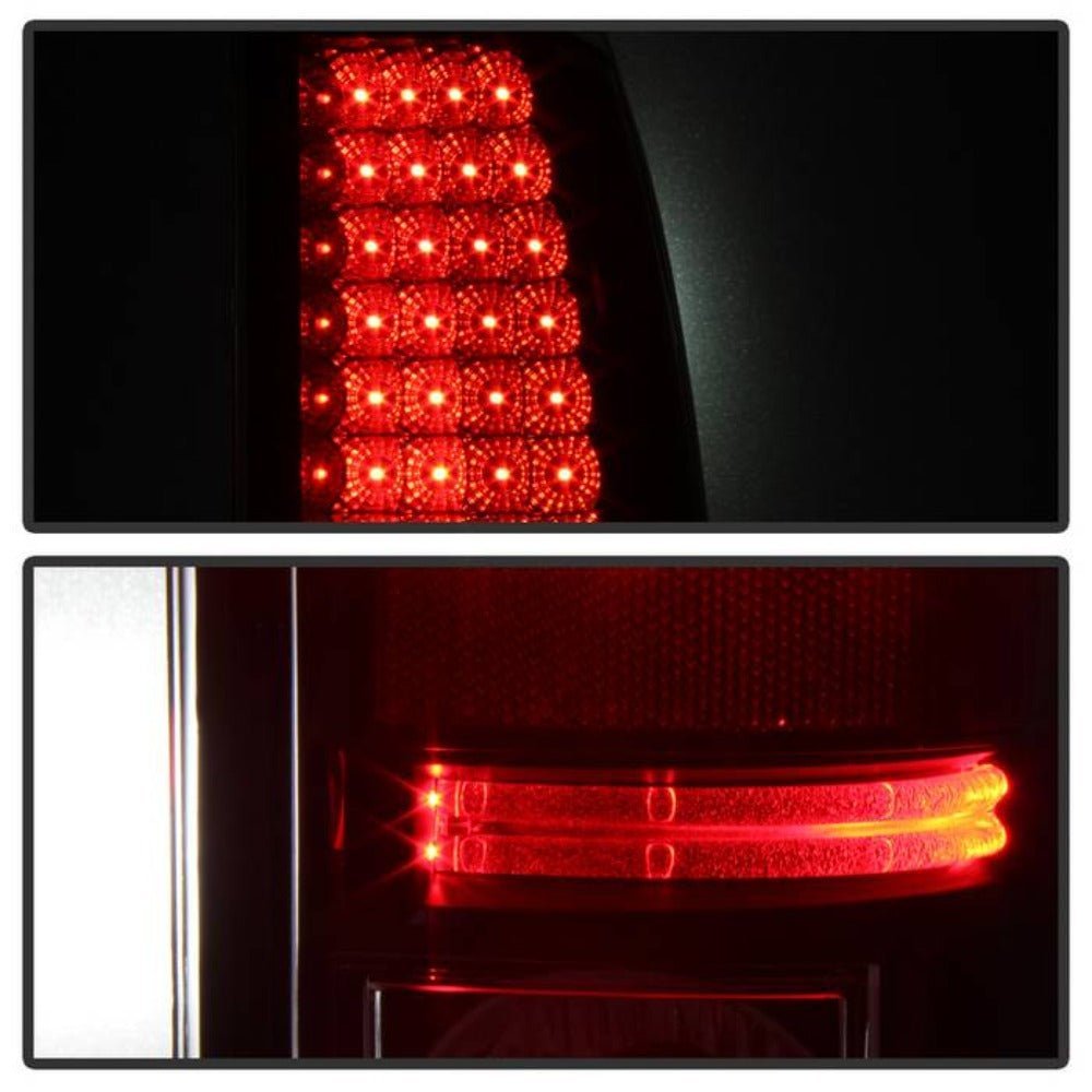 Chevy Silverado 1500/2500 03-06 Silverado Classic 2007 LED Tail Lights - Black Smoke