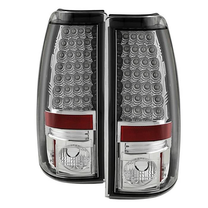 Chevy Silverado 1500/2500 03-06 and 2007 Silverado Classic LED Tail Lights - Chrome