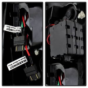 Chevy Silverado 1500/2500 03-06 and 2007 Silverado Classic LED Tail Lights - Red Clear - Image 3