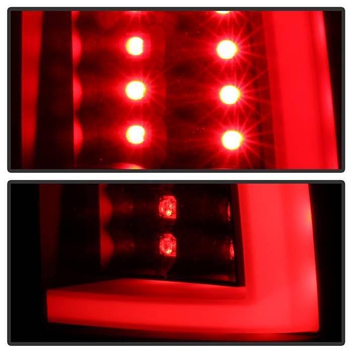 Chevy Silverado 1500/2500 03-06 & 2007 Silverado Classic LED Tail Lights - All Black
