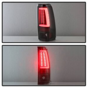 Chevy Silverado 1500/2500 03-06 & 2007 Silverado Classic LED Tail Lights - All Black - Image 8