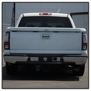 Chevy Silverado 1500/2500 03-06 & 2007 Silverado Classic Version 2 LED Tail Lights - Black - Image 8