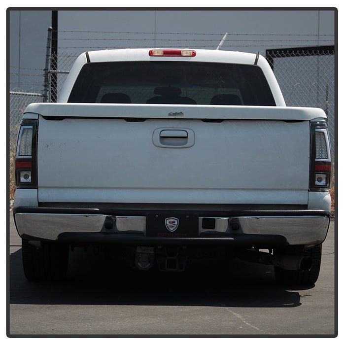 Chevy Silverado 1500/2500 03-06 & 2007 Silverado Classic Version 2 LED Tail Lights - Black