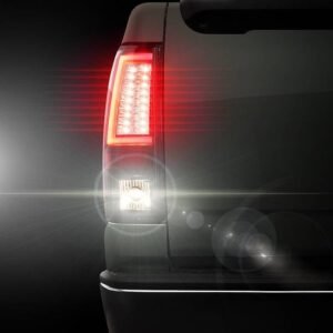 Chevy Silverado 1500/2500 03-06 & 2007 Silverado Classic Version 2 LED Tail Lights - Black - Image 7
