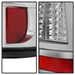 Chevy Silverado 1500/2500 03-06 & 2007 Silverado Classic Version 2 LED Tail Lights - Chrome - Image 5