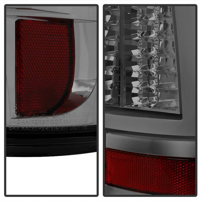 Chevy Silverado 1500/2500 03-07 Silverado Classic LED Tail Lights - Smoke