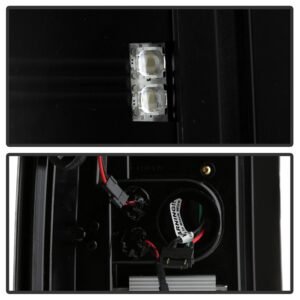 Chevy Silverado 1500 07-13 2500HD/3500HD 07-14 GMC Sierra 3500HD Dually Models 07-14  LED Tail Lights - Black - Image 4