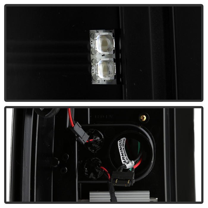 Chevy Silverado 1500 07-13 2500HD/3500HD 07-14 GMC Sierra 3500HD Dually Models 07-14  LED Tail Lights - Black