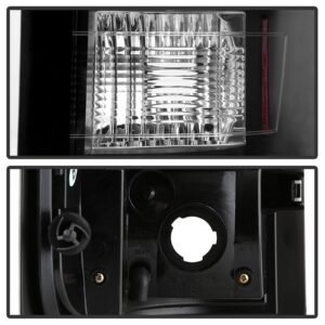 Chevy Silverado 1500 07-13 2500HD/3500HD 07-14 GMC Sierra 3500HD Dually Models 07-14  LED Tail Lights - Black - Image 5