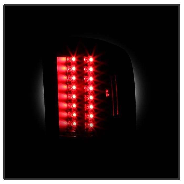 Chevy Silverado 1500 07-13 2500HD/3500HD 07-14 GMC Sierra 3500HD Dually Models 07-14  LED Tail Lights - Black