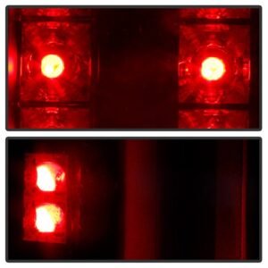 Chevy Silverado 1500 07-13 2500HD/3500HD 07-14 GMC Sierra 3500HD Dually Models 07-14  LED Tail Lights - Black - Image 9