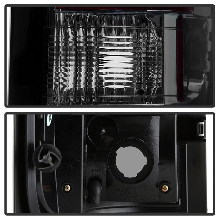 Chevy Silverado 1500 07-13 2500HD/3500HD 07-14 LED Tail Lights - Red Smoke