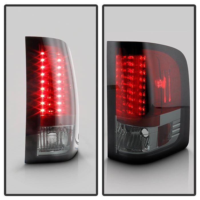 Chevy Silverado 1500 07-13 2500HD/3500HD 07-14 LED Tail Lights - Red Smoke